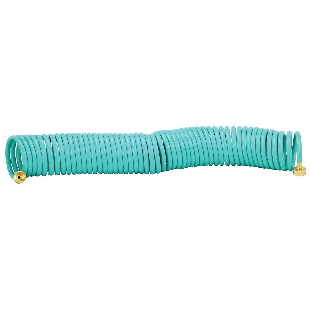 50 Ft. Spiral Garden Hose, 50 Ft. spiral hose, lightweight, UV resistant