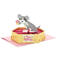 Hallmark Pop Up Mothers Day Card (Displayable Puppy Dog with Flowers)