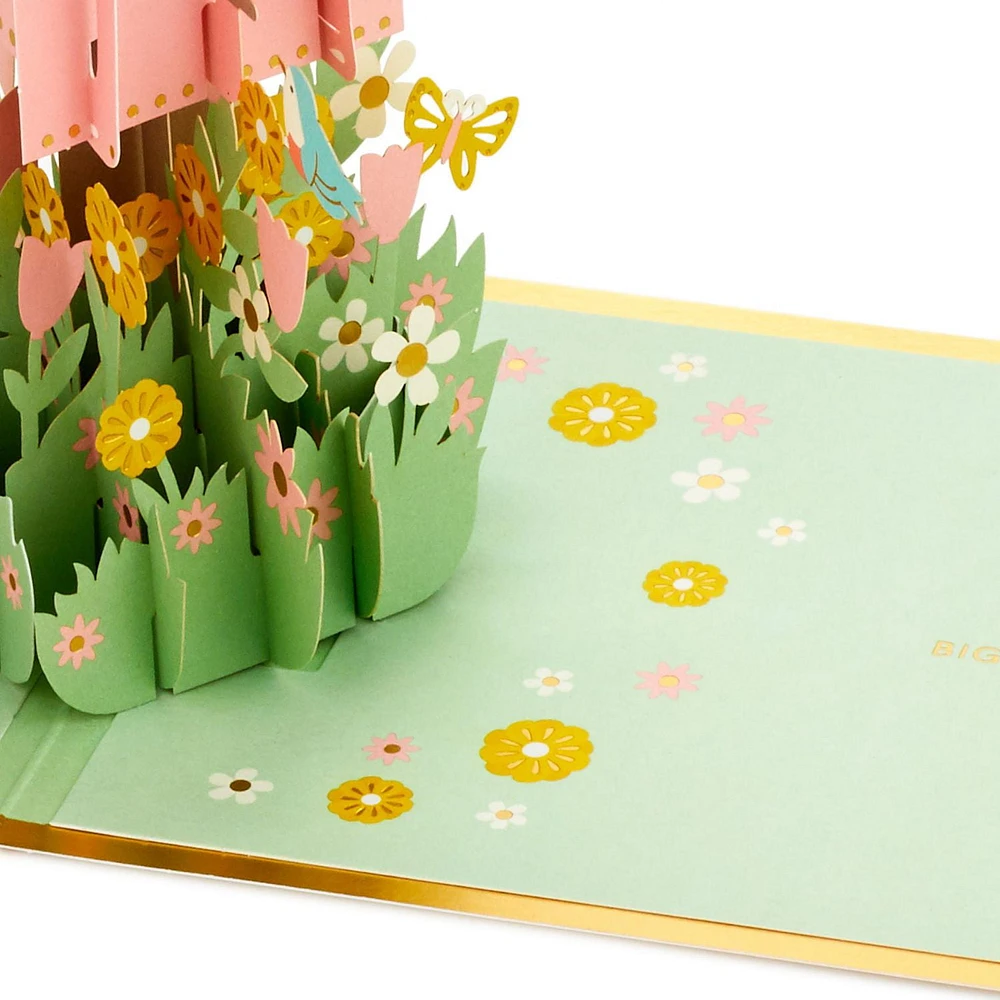 Hallmark Signature Paper Wonder Mothers Day Pop Up Card for Mom (Birdhouse)