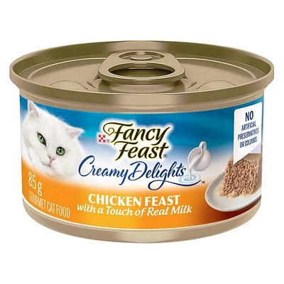 Fancy Feast Creamy Delights Festin de Poulet Nourriture pour Chats