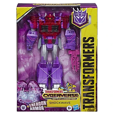 Cyberverse Ultimate Class Shockwave Action Figure - Combines with Energon Armor to Power Up