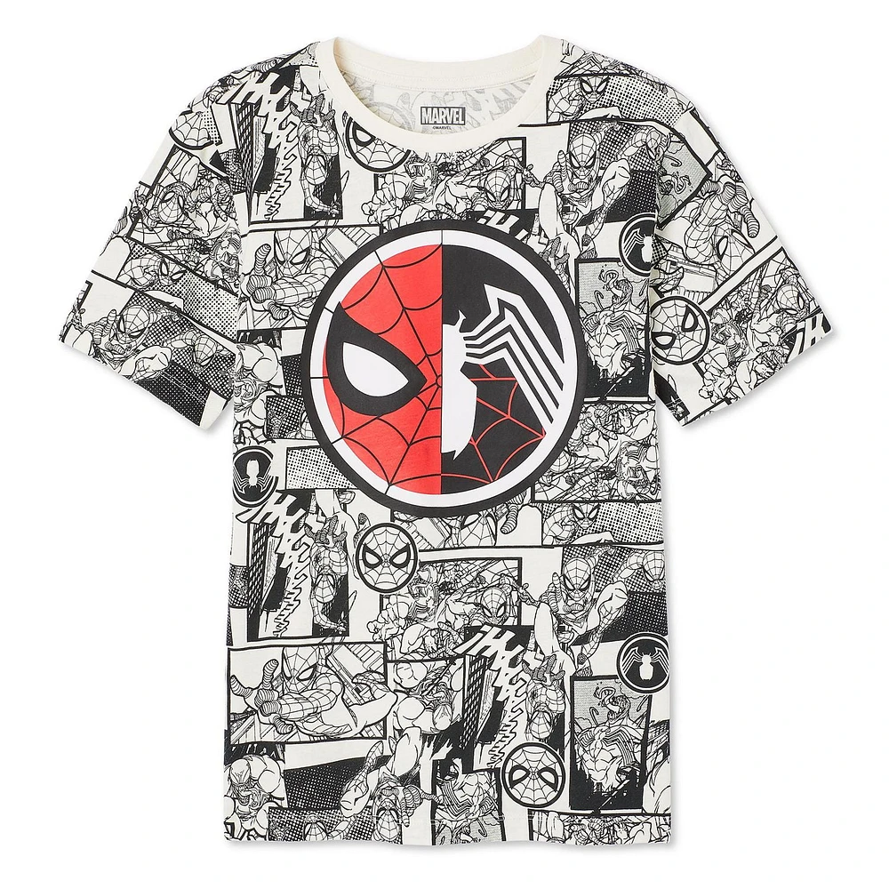 Marvel Boys' Spider-Man and Venom Tee