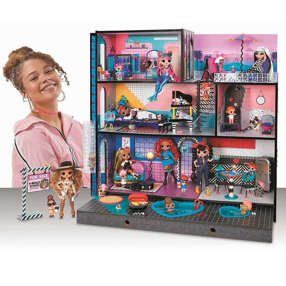 LOL Surprise OMG House-Real Wood Doll House