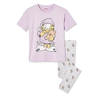 Pyjama 2 pièces Garfield pour femmes Tailles TP–TG