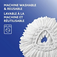 Vileda EasyWring Spin Mop Refill, Machine-Washable, Microfibre Mop Head, 1 Piece