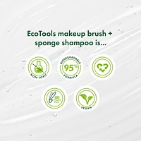EcoTools Shampoing pour pinceaux de maquillage et éponges 1 pièce