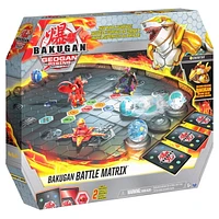 Bakugan Battle Matrix, Deluxe Game Board with Exclusive Gold Sharktar Bakugan, for Kids Aged 6 and up