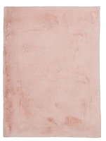 Maven Faux Rabbit Pink 5 ft. x 7 ft. Area Rug