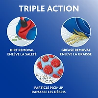 Vileda SuperTwist 3Action XL Mop, Triple Action cleaning