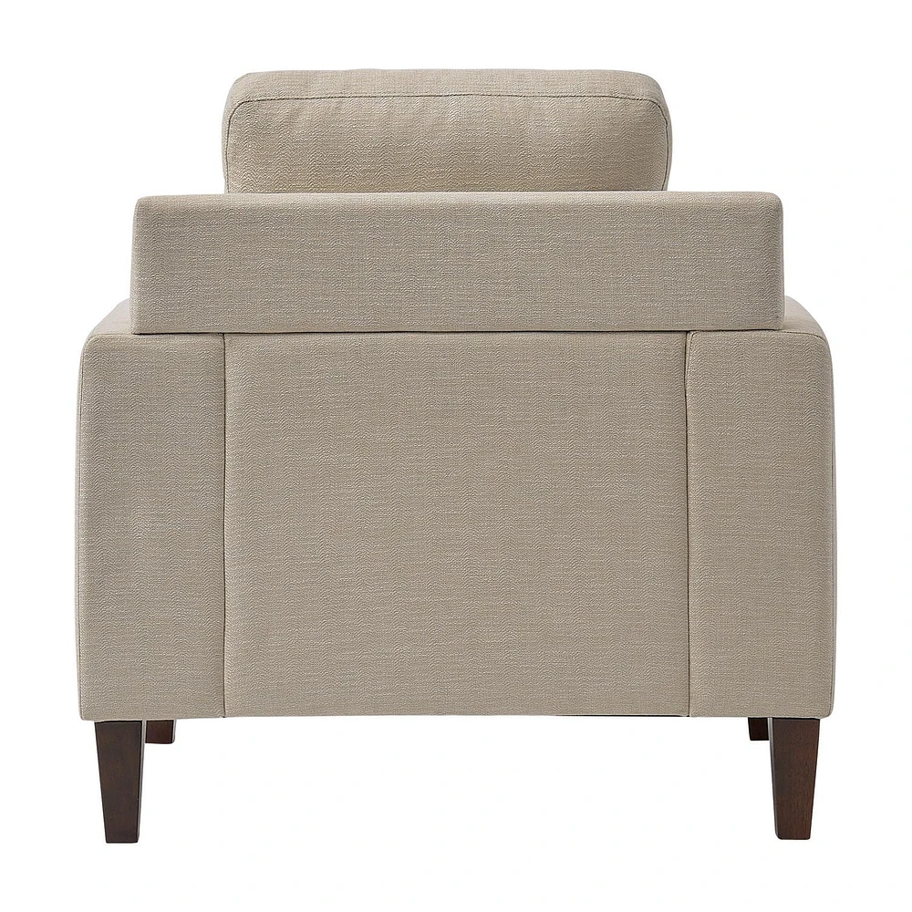 Madelyn High-Grade Fabric Mi-Century Modern Armchair