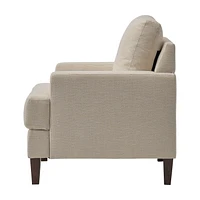 Madelyn High-Grade Fabric Mi-Century Modern Armchair