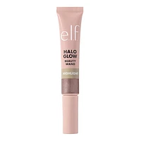 e.l.f. Cosmetics Tube Beaute Illuminateur Halo Glow Highlight avec applicateur à embout tampon, 10 mL