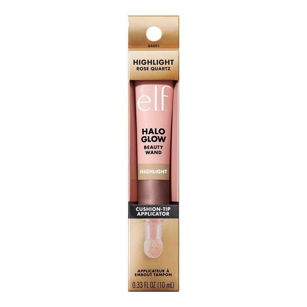 e.l.f. Cosmetics Tube Beaute Illuminateur Halo Glow Highlight avec applicateur à embout tampon, 10 mL