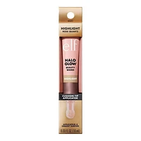 e.l.f. Cosmetics Tube Beaute Illuminateur Halo Glow Highlight avec applicateur à embout tampon, 10 mL
