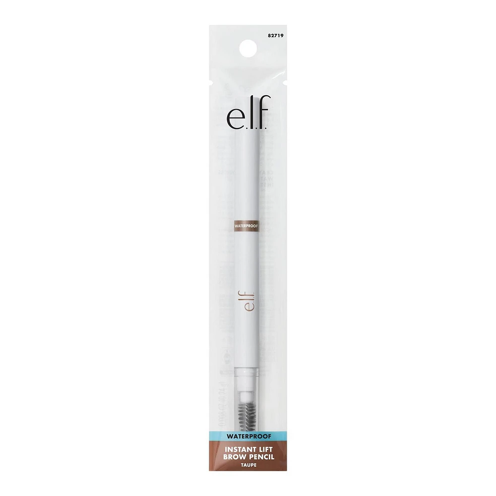 e.l.f. Cosmetics Instant Lift Waterproof Brow Pencil, Creamy, high-pigment, 0.24 g