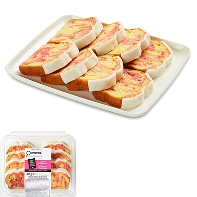 Your Fresh Market Lemon Raspberry Iced Loaf Cake