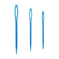 LOVE KNITTING Yarn Needles - Plastic - 3 pcs, 3 Plastic Yarn Needles.