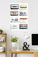 Cassettes Wall Poster, 22.375" x 34"