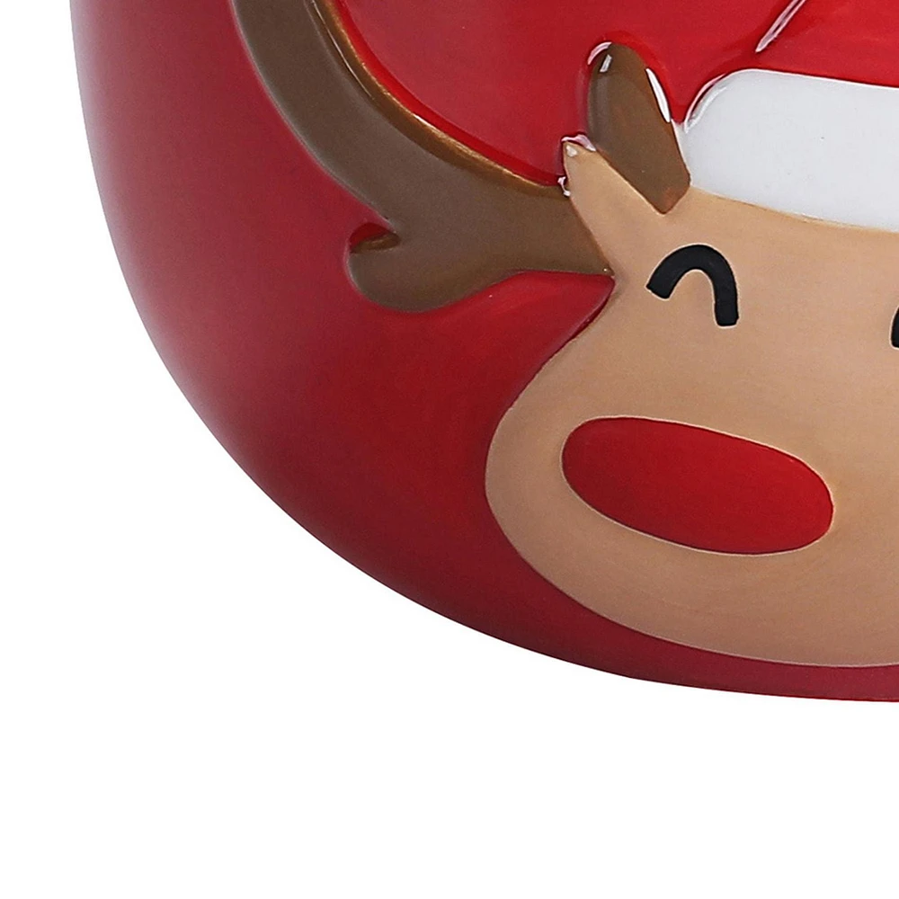 Holiday Time Reindeer Bowl, 4-Piece