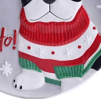 Holiday Time 9" Dog Salad Plate