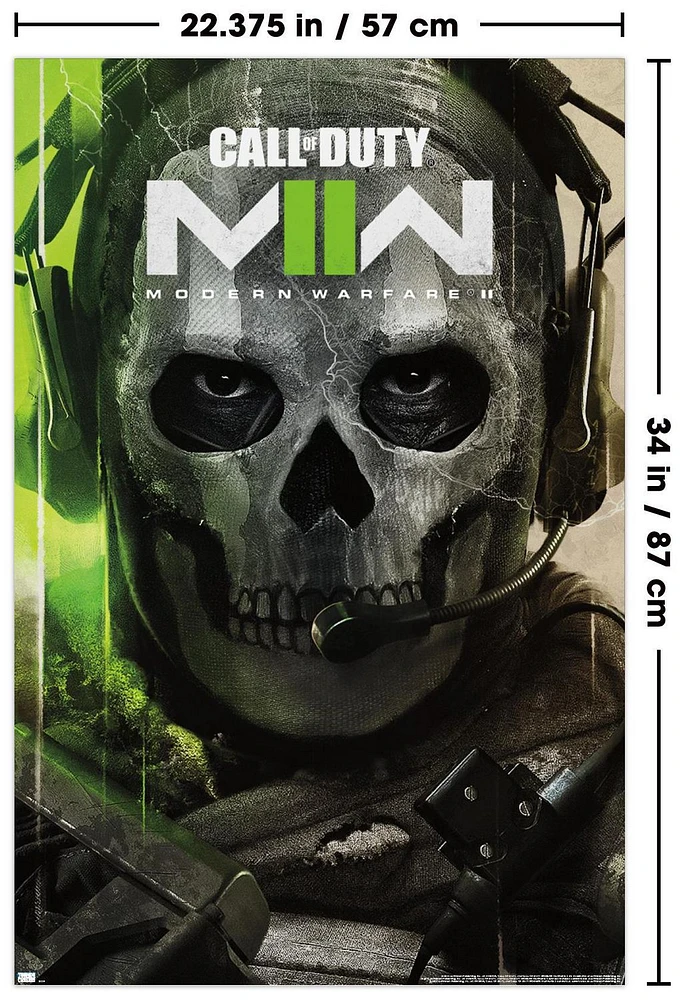 Call of Duty: Modern Warfare 2 - Key Art Wall Poster, 22.375" x 34"