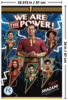 DC Comics Movie Shazam! Fury of the Gods - Family Wall Poster, 22.375" x 34"