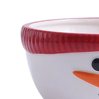 Holiday Time Snowman Bowl