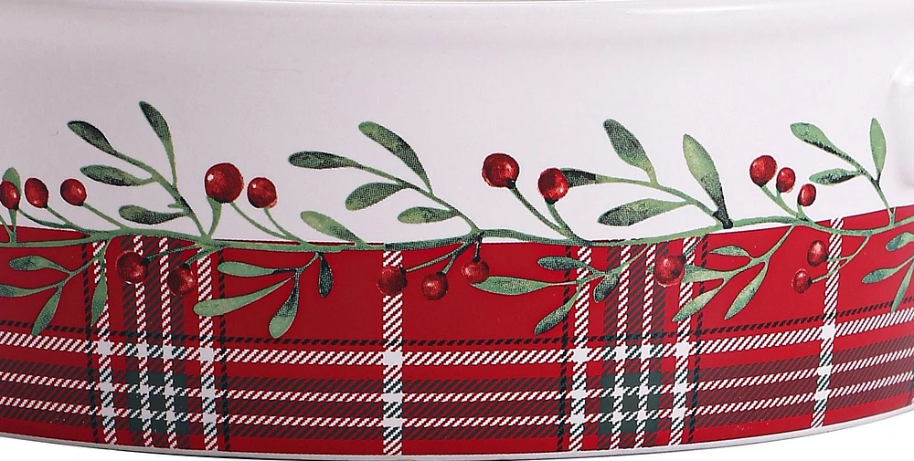 Holiday Time Small Baking Dish