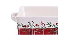 Holiday Time Small Baking Dish