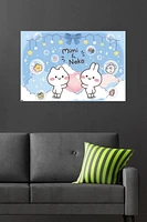 Mimi & Neko - Clouds Wall Poster, 22.375" x 34"