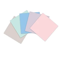 Post-it® 100% Recycled Paper Super Sticky Notes 654R-5SSNRP, Wanderlust Pastels Collection, 3 in x 3 in, 5 Pads/Pack, 70 Sheets/Pad, Post-it® Notes 654R-5SSNRP