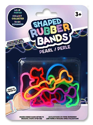 Shaped Rubber Bands 6 pack - Ocean Pearl