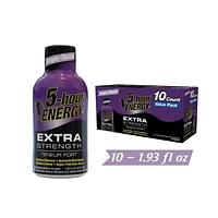 5 Hour Energy Extra Fort Raisins 10x57ml