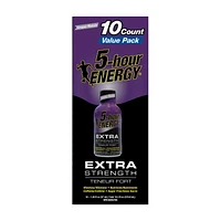 5 Hour Energy Extra Fort Raisins 10x57ml