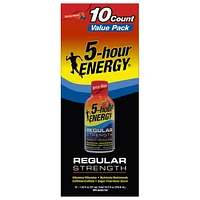 5 Hour Energy Regular Strength Berry, 10x57ml