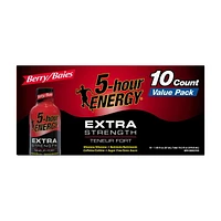 5 Hour Energy Extra Fort Baies 10x57ml