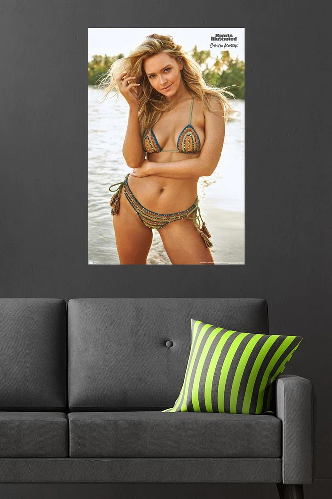 Sports Illustrated: Swimsuit Edition - Camille Kostek 20 Wall Poster, 22.375" x 34"