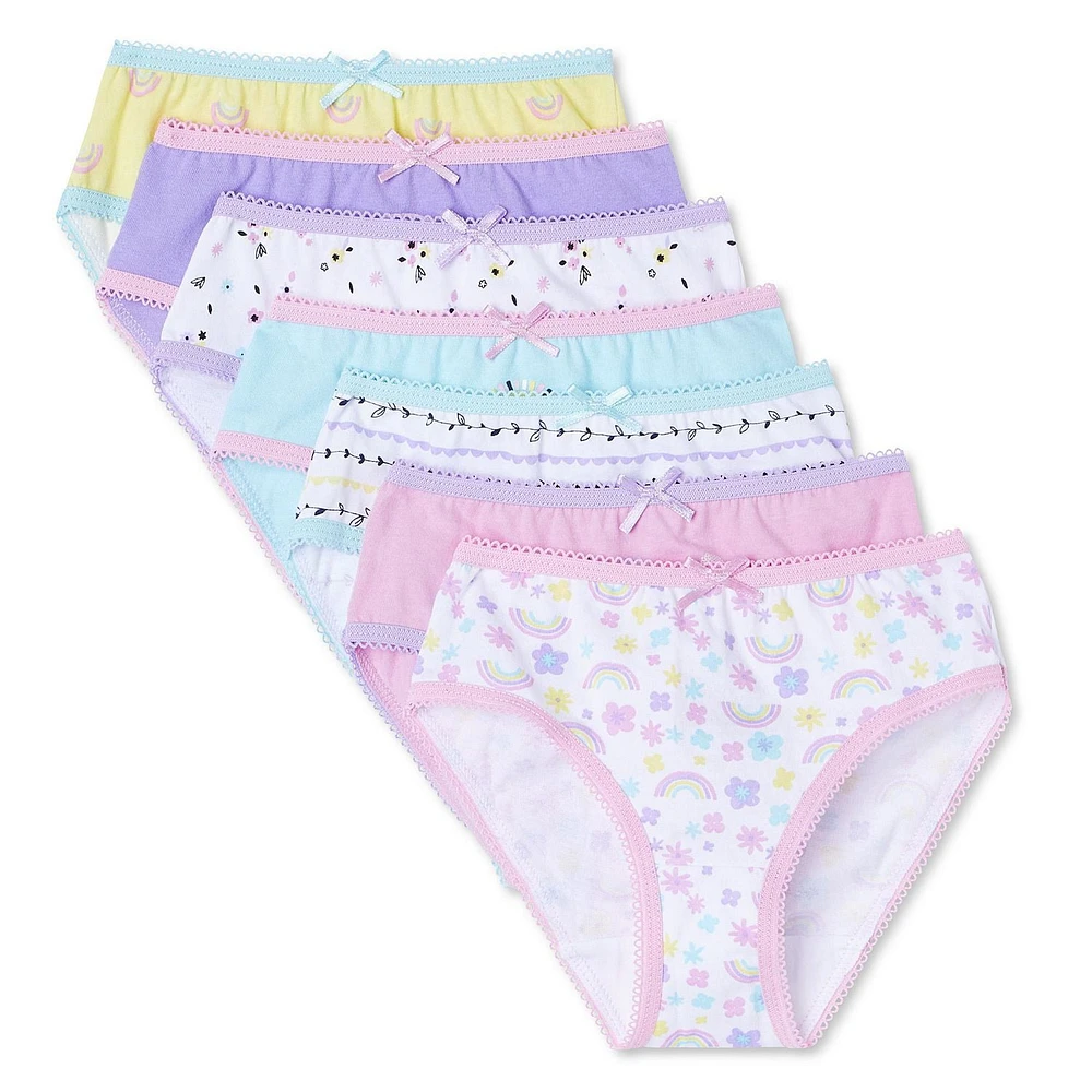 George Toddler Girls' Cotton Briefs 7-Pack