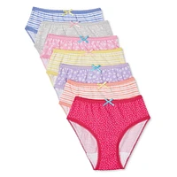 George Toddler Girls' Briefs 7-Pack, Sizes 2T-4T