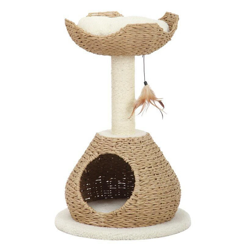 Catry Walk-Up Eco-Friendly Handwoven Cat Tree