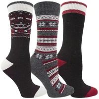 Ladies Pathfinder by Kodiak 3-Pack Thermal Wool Sock