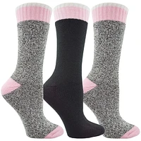 Chaussettes Thermiques en Coton Pathfinder par Kodiak pour Femmes en paq. de 3