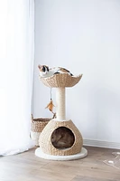 Catry Walk-Up Eco-Friendly Handwoven Cat Tree