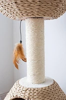 Catry Walk-Up Eco-Friendly Handwoven Cat Tree