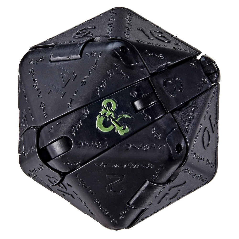 Dungeons & Dragons Honor Among Thieves D&D Dicelings Black Dragon Rakor Collectible D&D Monster Dice Converting Giant d20 Action Figures Role Playing Dice