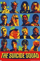 DC Comics Movie The Suicide Squad - Grid Wall Poster, 22.375" x 34"