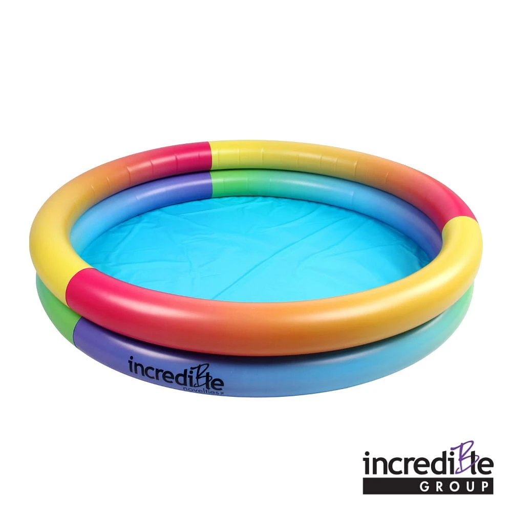 Inflatable Rainbow Kiddie Pool