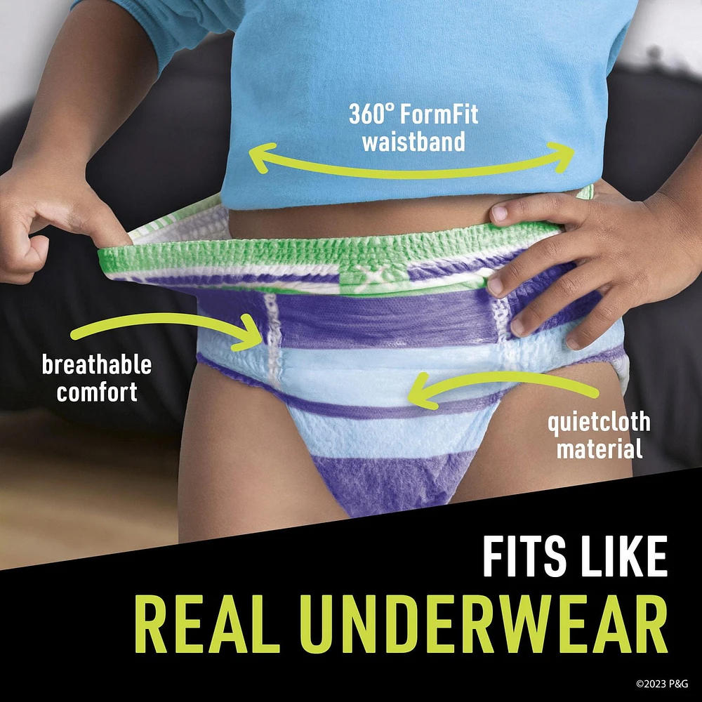 Sous-vêtements de nuit pour l’énurésie Ninjamas, taille P-G, garçons