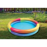 Inflatable Rainbow Kiddie Pool