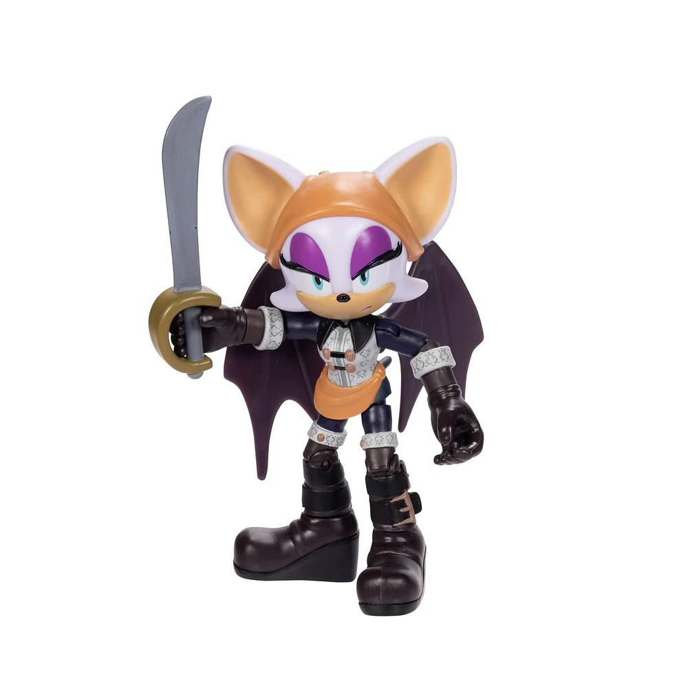 Sonic Prime 5 Inch Figure - Batten Rouge